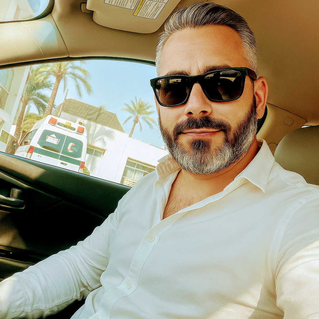 Foto de André Souza, cliente da JRV Contabilidade